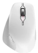 Belaidė RF pelė Cherry Stream Mouse Comfort RF Wireless, pilkai balta