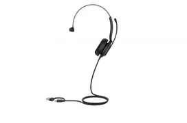 Yealink UH35 Mono UC USB-C/A ausinės, laidinės, 20–20000 Hz, skambučiai/muzika, 96,5 g, juodos