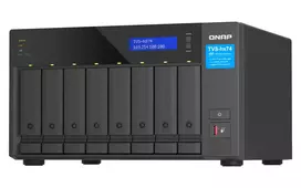 QNAP TVS-h874X NAS bokštinis Intel® Core™ i9 64GB DDR4 0 TB QuTS hero Juoda