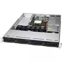 SuperMicro CSE-815TQC4-R504WB3 serverio korpusas barebone Rack 1U Juoda Intel/AMD