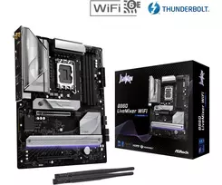 Motininė plokštė ASRock B860 LiveMixer WiFi — Intel B860, LGA 1851, ATX, DDR5, 4 DIMM, Wi‑Fi 6E, 2.5Gb LAN