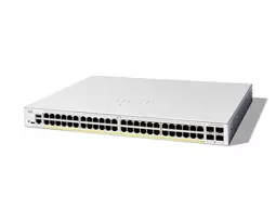 Valdomas tinklo jungiklis Cisco Catalyst 1300-48P-4X, 48 prievadų GE PoE, 4x10GE SFP+