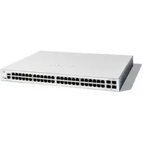 Cisco Catalyst 1300-48T-4X valdomas komutatorius, 48 prievadų GE, 4x10GE SFP+, ribota viso naudojimo laiko apsauga (C1300-48T-4X)