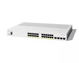 Cisco Catalyst 1300-24P-4X valdomas jungiklis, 24 prievadai GE, PoE, 4x10GE SFP+, ribota viso gyvenimo apsauga (C1300-24P-4X)
