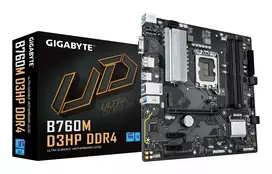 Motininė plokštė GIGABYTE B760M D3HP DDR4, Intel LGA 1700, Micro ATX