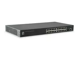 LevelOne KILBY 26-Port L2 Valdomas Gigabit Ethernet Switch, 2 x 10GbE SFP+