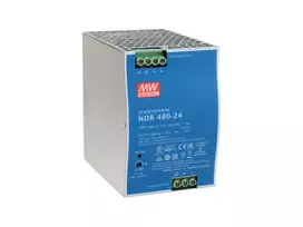 Maitinimo šaltinis LevelOne 24V DC pramoninis POW-2462 480W DIN bėgis -20 iki +70 °C