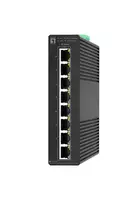 Valdomas jungiklis LevelOne Hilbert 8 prievadų pramoninis Gigabit PoE Smart Lite jungiklis