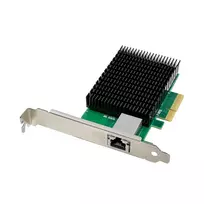 LevelOne GNC-0210 10 Gigabit PCIe x4 tinklo plokštė, 1 x RJ45, vidinė, laidinė, PCI Express, Ethernet, 10000Mbit/s, žalia