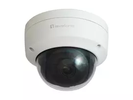 „LevelOne GEMINI FCS-3404“ fiksuoto objektyvo kupolinė IP kamera, 6 MP, H.265, 802.3af PoE, vidui / laukei