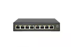 LevelOne Hilbert GES-2108P 8 prievadų Gigabit PoE+ valdomas išmanusis jungiklis