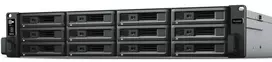 Išorinis HDD/SSD korpusas Synology RX1223RP 12 vietų 2.5/3.5 colio juodas