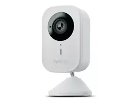 IP stebėjimo kamera Synology CC400W — 4 MP (2560×1440), Wi‑Fi, IP65, 125° horizontal, 30 kadrų/s, microSD iki 256GB