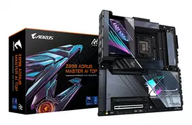 Motininė plokštė GIGABYTE Z890 AORUS MASTER AI TOP, Intel LGA 1851, ATX