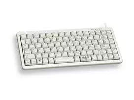 CHERRY Compact klaviatūra, Combo (USB + PS/2), QWERTY, pilka