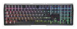 Belaidė žaidimų klaviatūra CHERRY MX 3.0S Wireless, RF belaidis + Bluetooth, QWERTZ vokiškas išdėstymas, juoda