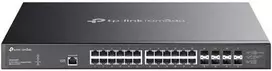 TP-Link Omada 32 prievadų 10GE L2+ valdomas jungiklis su 24 prievadais PoE++