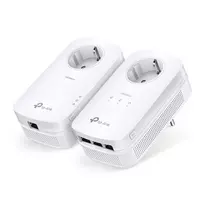 TP-Link TL-PA8033P KIT PowerLine tinklo adapteris 1300Mbit/s Ethernet LAN Baltas 2 vnt.