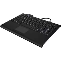 Klaviatūra KeySonic KSK-3210ELU (DE) USB QWERTZ juoda