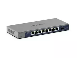 NETGEAR GS108X nevaldomas L2 Gigabit Ethernet komutatorius (10/100/1000) pilka