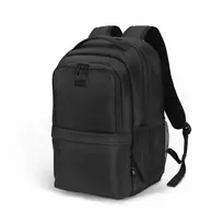 DICOTA Eco Core kuprinė nešiojamam kompiuteriui 15-17,3 col. - juoda / 300d 100% perdirbtas PET poliesteris