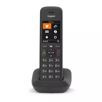 Gigaset C575 analoginis/DECT telefonas su skambučio numerio rodymu juodas