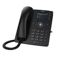 DECT telefonas Gigaset P710 IP PRO – laidinis ir belaidis ragelis, 2,8 colio (7,11 cm) ekranas, juoda, 1 ragelis