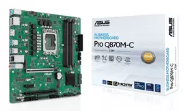 ASUS PRO Q870M-C-CSM pagrindinė plokštė, Intel® Q870, LGA 1851 (Socket V1), micro ATX