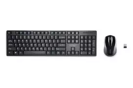 Kensington Pro Fit Wireless Desktop - belaidė klaviatūra ir pelė, QWERTZ, Vokietijos išdėstymas, juoda