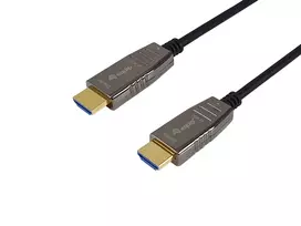 Equip HDMI 2.1 aktyvus optinis laidas, 30 m, 8K/60 Hz, juodas