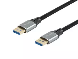 Equip DisplayPort 2.1 Premium laidas, 1,0 m, 16K/60Hz, 54Gbps