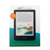 Tolino shine color elektroninių knygų skaitytuvė su liečiamuoju ekranu 16GB Wi-Fi juoda