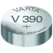 VARTA sidabro-oksido laikrodžio elementas V390 (SR54), 1,55 V, 80 mAh (00390 101 401)