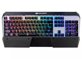 COUGAR CGR-WM1MB-ATR klaviatūra žaidimams Gaming USB QWERTY anglų Aliuminis, Juoda