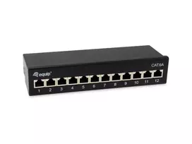 Equip 326622 skydo plokštė 12 prievadų, 10GBase-T, metalinė
