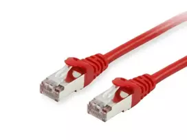 Tinklo kabelis Equip Cat.6A S/FTP RJ-45 25m Raudonas