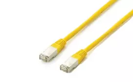 Equip Cat.6A Platinum S/FTP patch kabelis, 5,0 m, geltonas