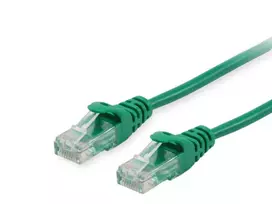 Equip Cat.6 U/UTP Patch kabelis, 5,0 m, žalias