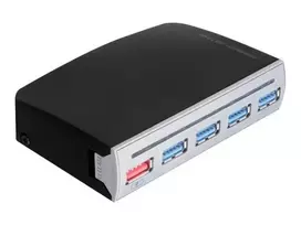 DeLock 4 prievadų USB 3.0 šakotuvas su 1 įkrovimo prievadu (61898)
