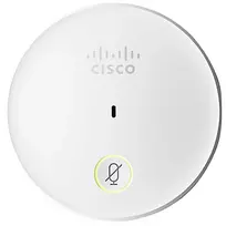 Stalinis mikrofonas Cisco CS-MIC-TABLE-J – laidinis IP telefono mikrofonas, 80–20 000 Hz, 4 kontaktų Hirose, baltas