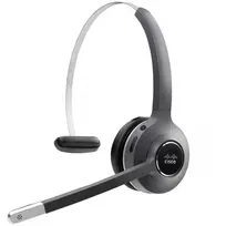 Cisco Headset 561, belaidė vienpusė ausinė DECT su kelių šaltinių baze, anglies spalvos, 1 metų ribota garantija (CP-HS-WL-561-M-EU=)