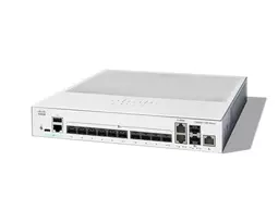 Tinklo jungiklis Cisco Catalyst C1300-12XS valdomas L2/L3, 12 x 10Gb SFP+, 240Gbit/s, 16k MAC, montuojamas į stelažą, pilka