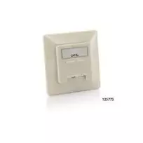 Equip Cat.6A vokiškas modulinis rozetės lizdas 125772
