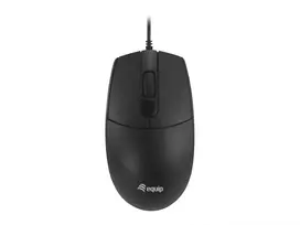 Equip USB Tylus Pelė, Abipusė, Optinė, USB Type-A, 1200 DPI, Juoda