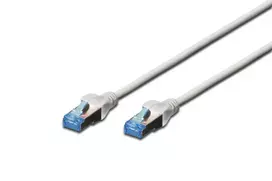 DIGITUS Patch laidas - Cat 5e - SF/UTP - Apsauga nuo užkliuvimo - 15 m - pilka