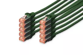 Pataisos kabelis Digitus CAT 6 S/FTP DK-1644-030-G-10 (3 m, 10 vnt.)