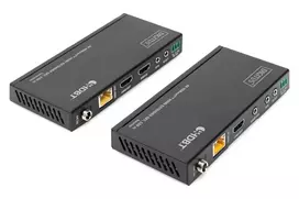 DIGITUS HDBaseT HDMI prailgintuvo rinkinys 150m 4K/60Hz 18Gbps YUV 444 HDR