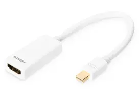 Adapterinis kabelis Digitus Mini DisplayPort į HDMI A tipą