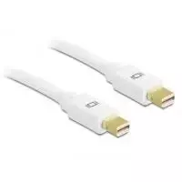 DeLOCK DisplayPort kabelis - Mini DisplayPort (kištukas) - Mini DisplayPort (kištukas) - 2,0 m - Baltas - skirtas Apple MacBook, MacBook Air, MacBook Pro (82795)