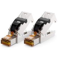 Deleycon 2x Rj45 Jungtis 10Gbit/s Be Įrankių Lsa Tinklo Kabeliams